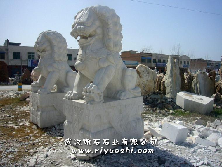 武昌石雕獅子